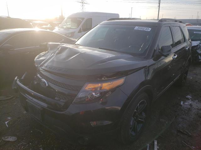 Lot #2445432566 2014 FORD EXPLORER S salvage car