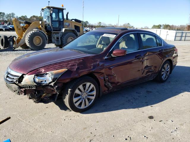Salvage cars for sale from Copart Dunn, NC: 2012 Honda Accord EXL