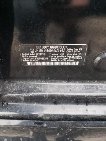JF1GE76689G521742 Subaru Impreza Wrx