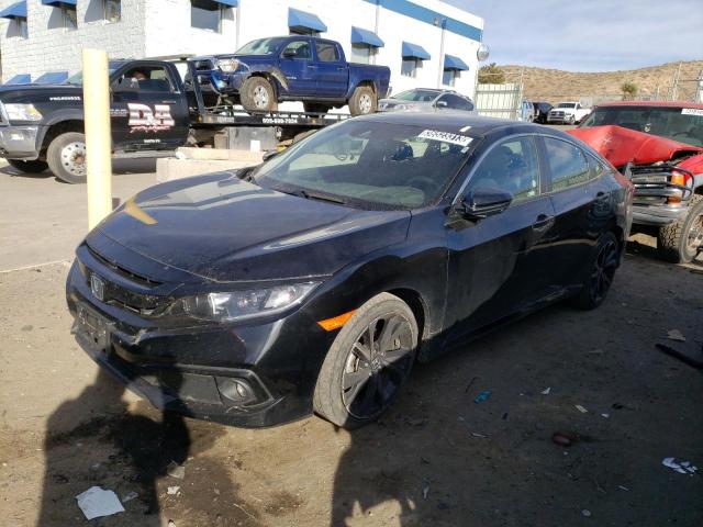 Vehiculos salvage en venta de Copart Albuquerque, NM: 2021 Honda Civic Sport
