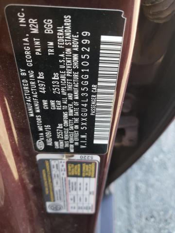 2016 KIA OPTIMA EX - 5XXGU4L35GG105299