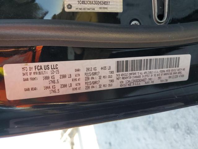 1C4NJCBA3GD634027 Jeep Compass Sport
