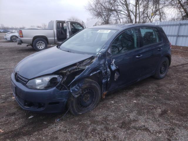 Salvage cars for sale at London, ON auction: 2012 Volkswagen Golf