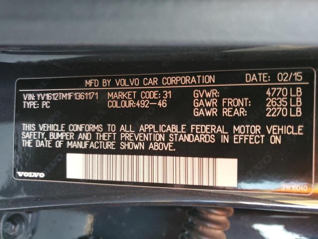 YV1612TM1F1361171 Volvo S60 Platinum