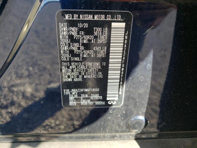 2021 INFINITI QX80 LUXE - JN8AZ2AF9M9718550