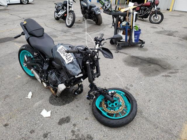 Salvage cars for sale from Copart Colton, CA: 2022 Yamaha MT07 C
