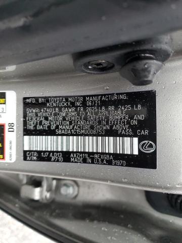 2021 LEXUS ES 300H - 58ADA1C15MU008753