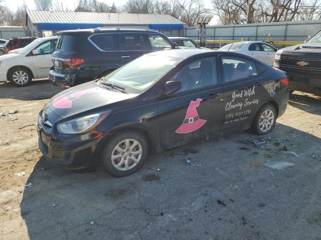 Vehiculos salvage en venta de Copart Wichita, KS: 2012 Hyundai Accent GLS