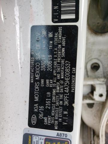 3KPFL4A75HE008537 KIA FORTE LX