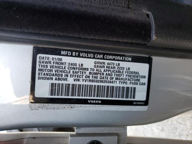 YV1RS592062539471 Volvo S60