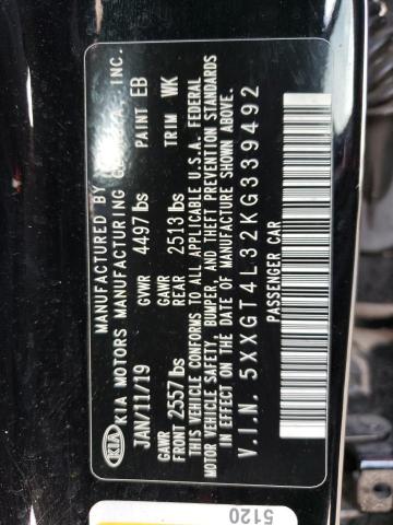 5XXGT4L32KG339492 KIA Optima Lx