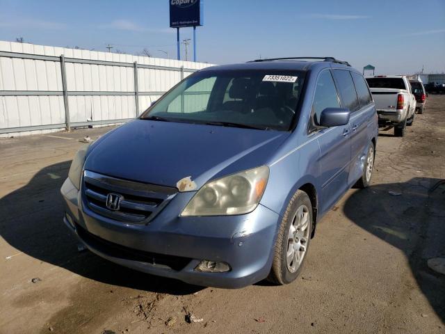 Salvage cars for sale at Fort Wayne, IN auction: 2007 Honda Odyssey TO