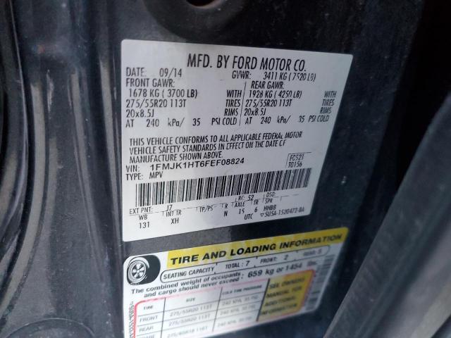 2015 FORD EXPEDITION 1FMJK1HT6FEF08824