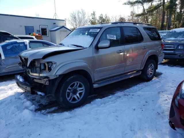Salvage cars for sale from Copart Lyman, ME: 2006 Toyota Sequoia SR