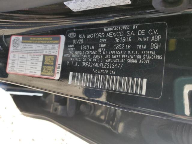 3KPA24ADXLE313477 KIA RIO LX