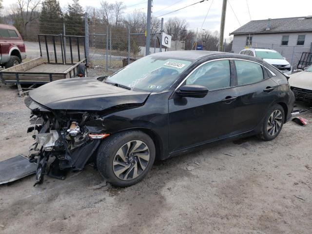 Salvage cars for sale from Copart York Haven, PA: 2017 Honda Civic LX
