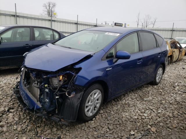 Salvage cars for sale from Copart Appleton, WI: 2013 Toyota Prius V