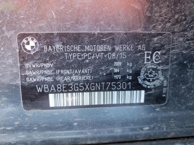 2016 BMW 328 XI SUL - WBA8E3G5XGNT75301