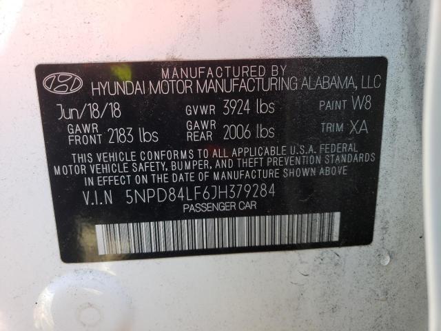 2018 HYUNDAI ELANTRA SE - 5NPD84LF6JH379284