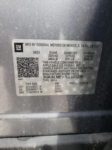 3GKALMEV7LL103239 GMC Terrain Sle