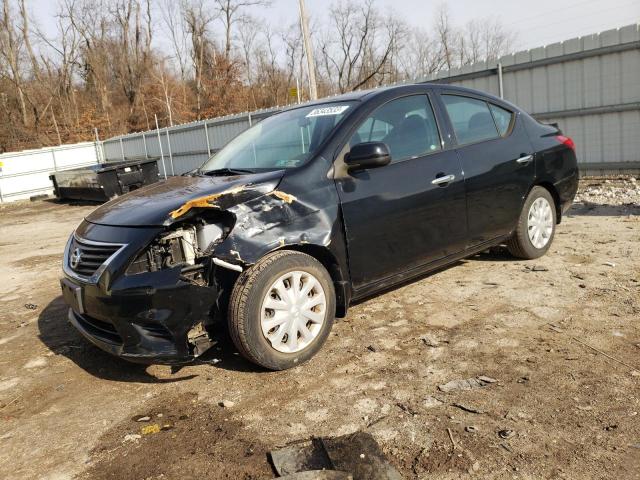 Salvage cars for sale from Copart West Mifflin, PA: 2014 Nissan Versa S/S
