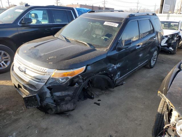 Salvage cars for sale from Copart Chicago Heights, IL: 2014 Ford Explorer XLT