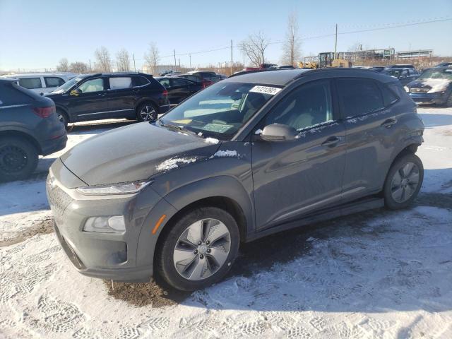 Salvage cars for sale from Copart Montreal Est, QC: 2021 Hyundai Kona SEL