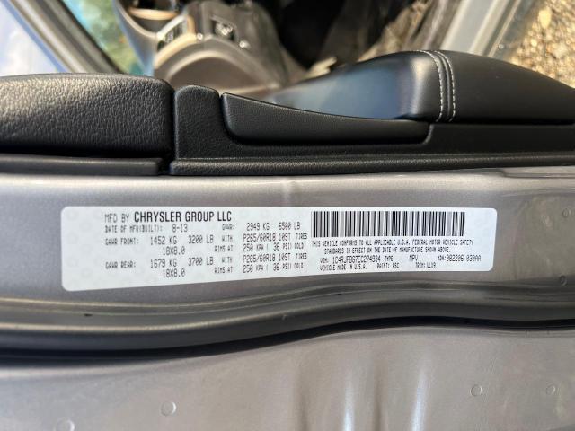 1C4RJFBG7EC274934 Jeep Grand Cherokee Limited