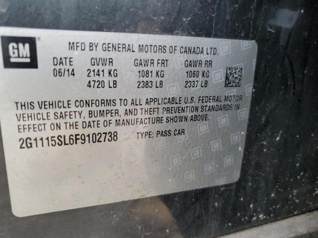 2015 CHEVROLET IMPALA LT - 2G1115SL6F9102738