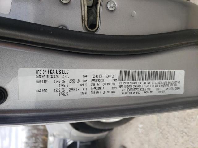 2016 DODGE JOURNEY SX - 3C4PDDBG2GT163315