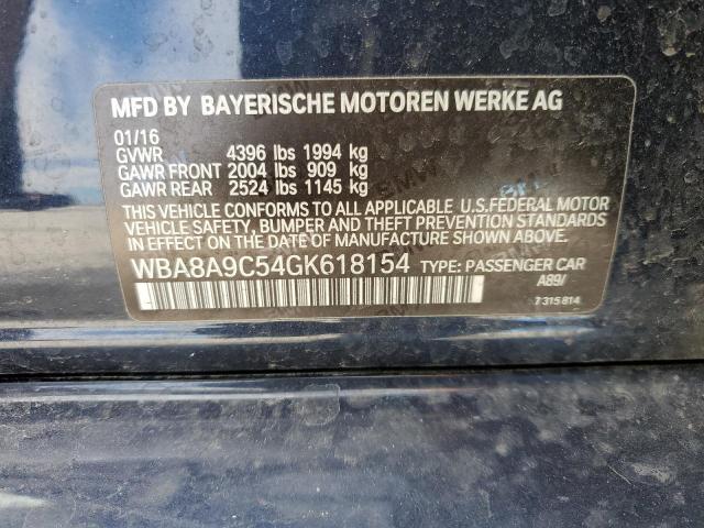 WBA8A9C54GK618154 BMW 3 Series