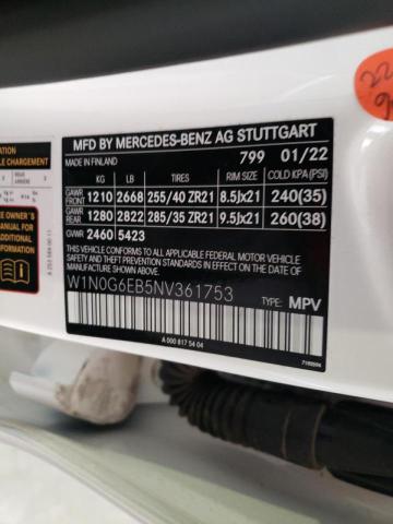 W1N0G6EB5NV361753 Mercedes-Benz Glc 43 4matic Amg