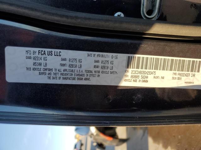 2016 DODGE CHARGER SE - 2C3CDXBG9GH293475