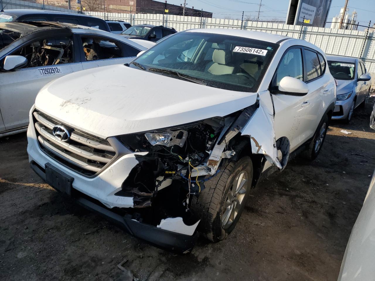 KM8J23A46GU042236 2016 Hyundai Tucson Se