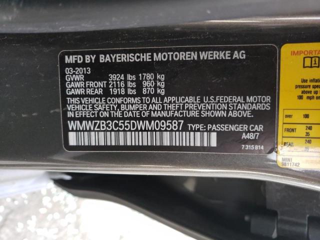 WMWZB3C55DWM09587 Mini Cooper