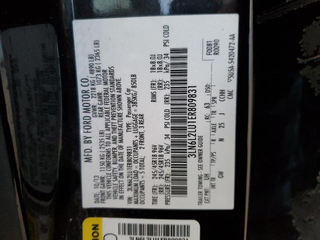 3LN6L2LU1ER809831 Lincoln MKZ HYBRID