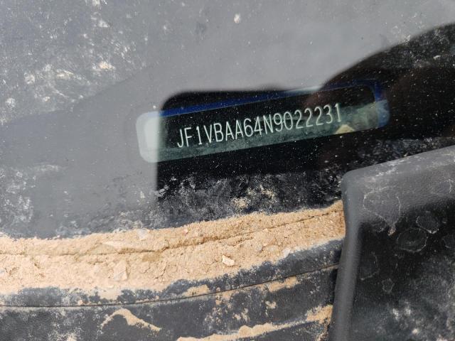 JF1VBAA64N9022231 Subaru WRX