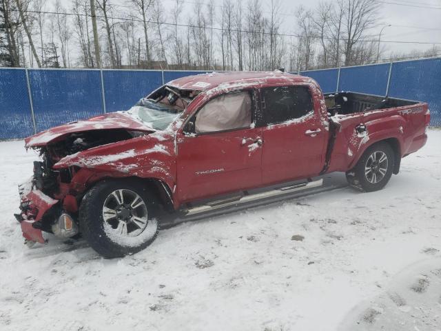Salvage cars for sale from Copart Atlantic Canada Auction, NB: 2018 Toyota Tacoma Double Cab