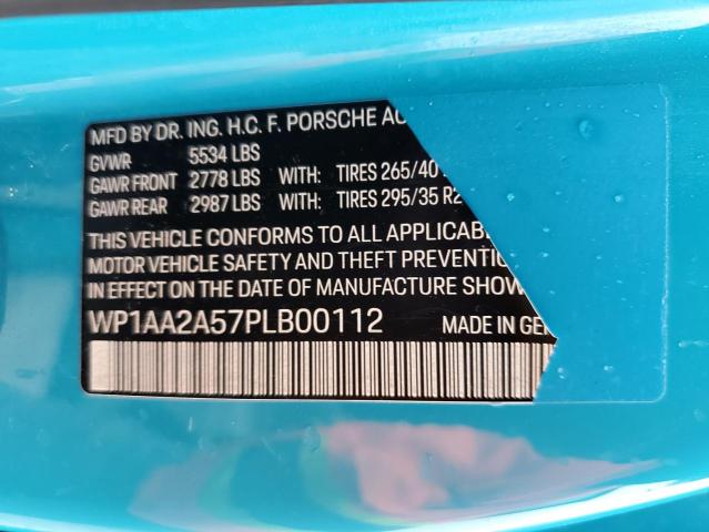 2023 PORSCHE MACAN BASE WP1AA2A57PLB00112