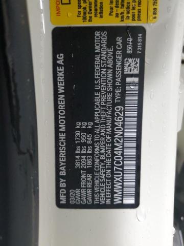 WMWXU7C04M2N04629 Mini Cooper