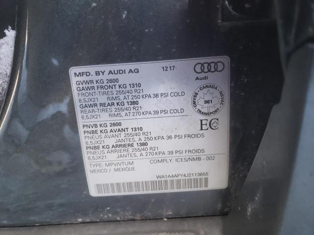 2018 AUDI SQ5 PREMIU - WA1A4AFY4J2113655