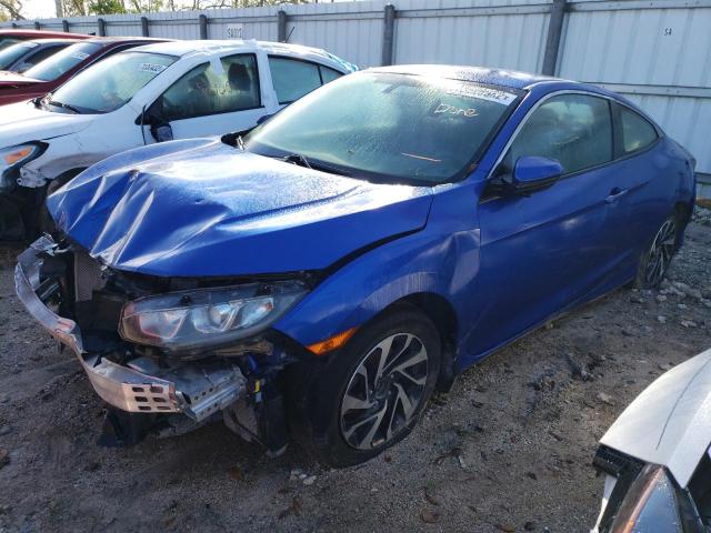 Honda Civic salvage cars for sale: 2016 Honda Civic LX