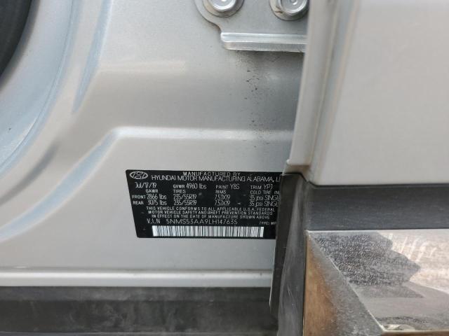5NMS53AA9LH147635 Hyundai Santa Fe Limited