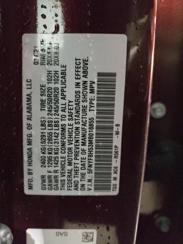 2021 HONDA PASSPORT E - 5FNYF8H53MB018855