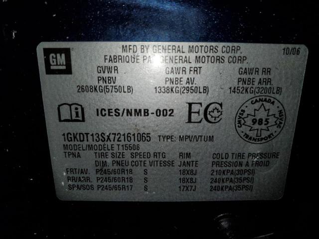 1GKDT13SX72161065 GMC Envoy