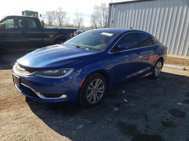 Chrysler 200 salvage cars for sale: 2015 Chrysler 200 Limited