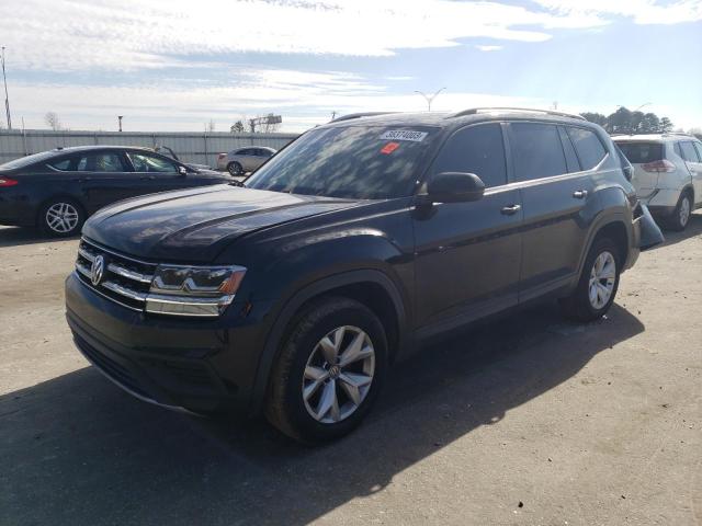 Salvage cars for sale from Copart Dunn, NC: 2018 Volkswagen Atlas