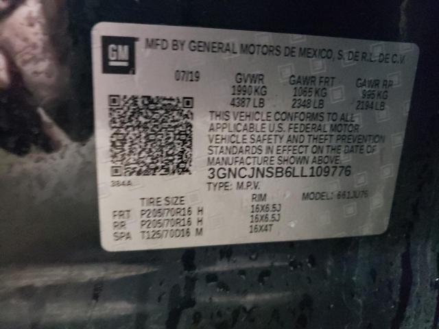 2020 CHEVROLET TRAX LS - 3GNCJNSB6LL109776