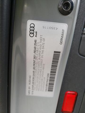 2019 AUDI S4 PRESTIG WAUC4BF47KA010266
