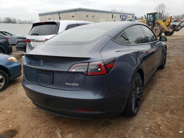 5YJ3E1ECXNF359162 | 2022 TESLA MODEL 3